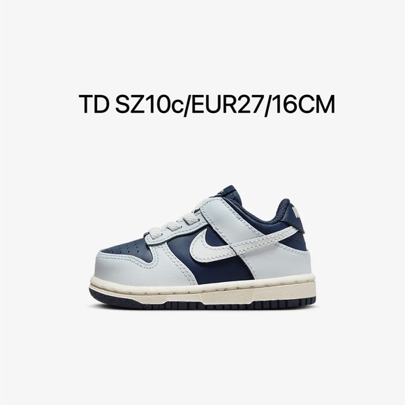 Nike Other - Brand New Nike Dunk Low Toddler Shoes “Midnight Navy”